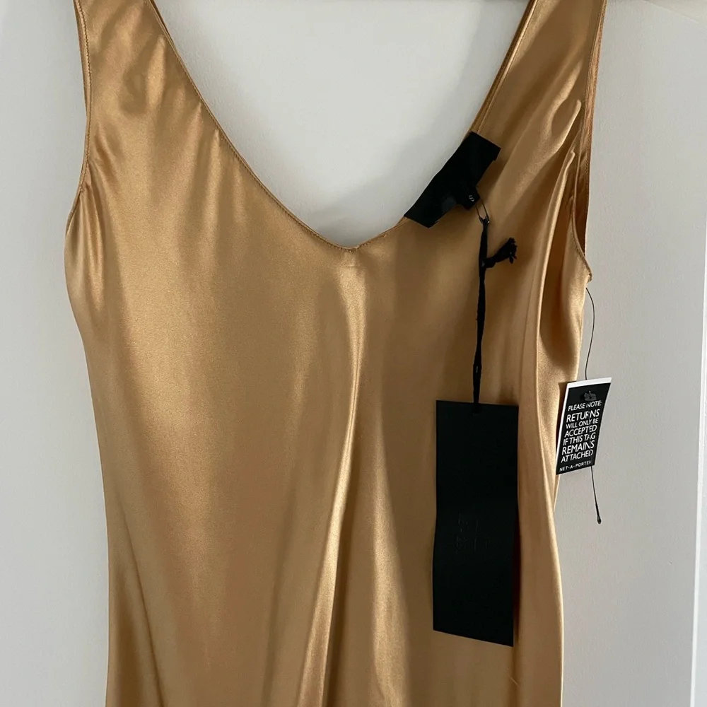 Niki Lotan Bazile Gown in Golden NWT - Picture 4 of 4